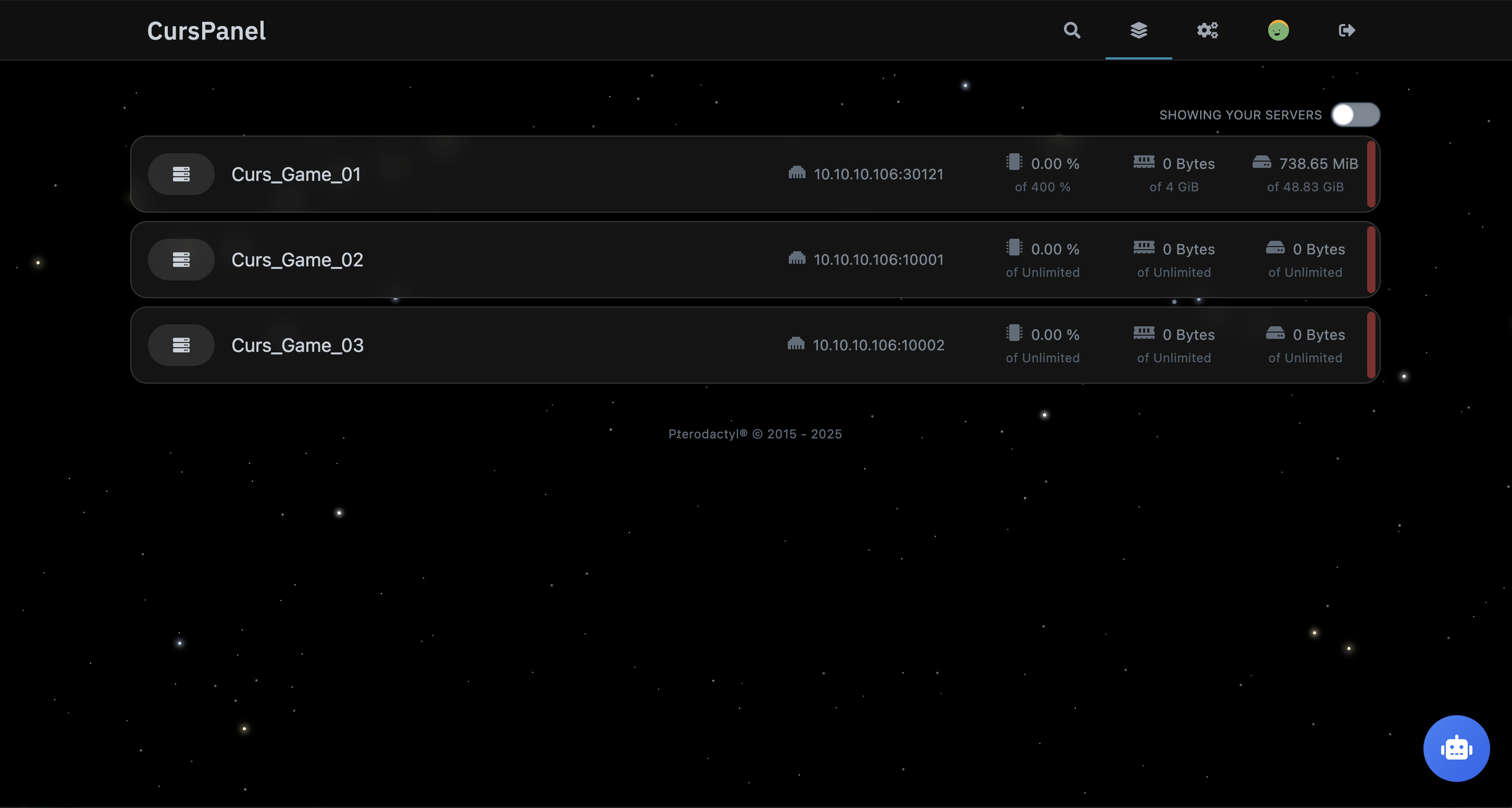 CursPanel 控制面板